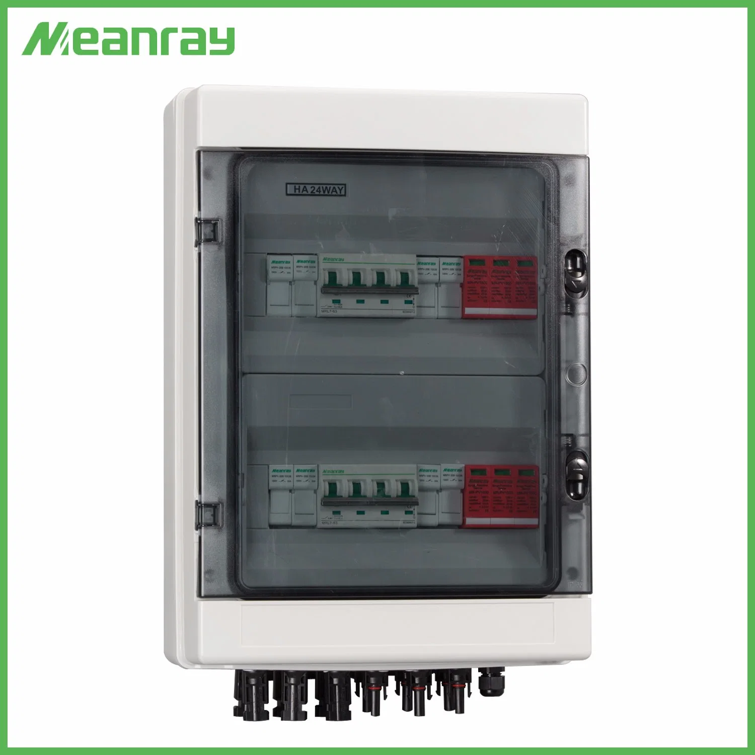 Mc4 Connector Combiner Box with 600V MCB for off Grid Solar System