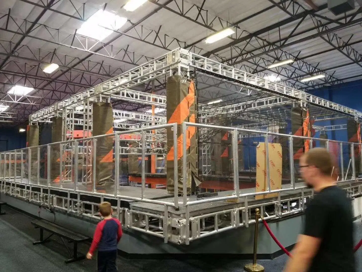 Manufacture Design Ninja Warrior Obstacles Course Truss