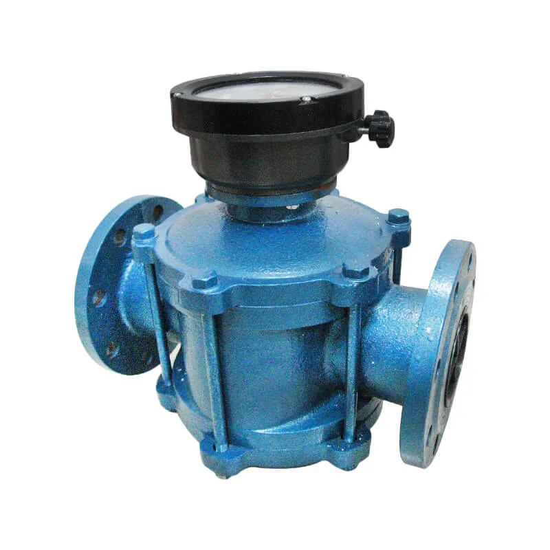 3 Inch Pipe High Viscosity Oval Gear Flow Meter for Crude Oil