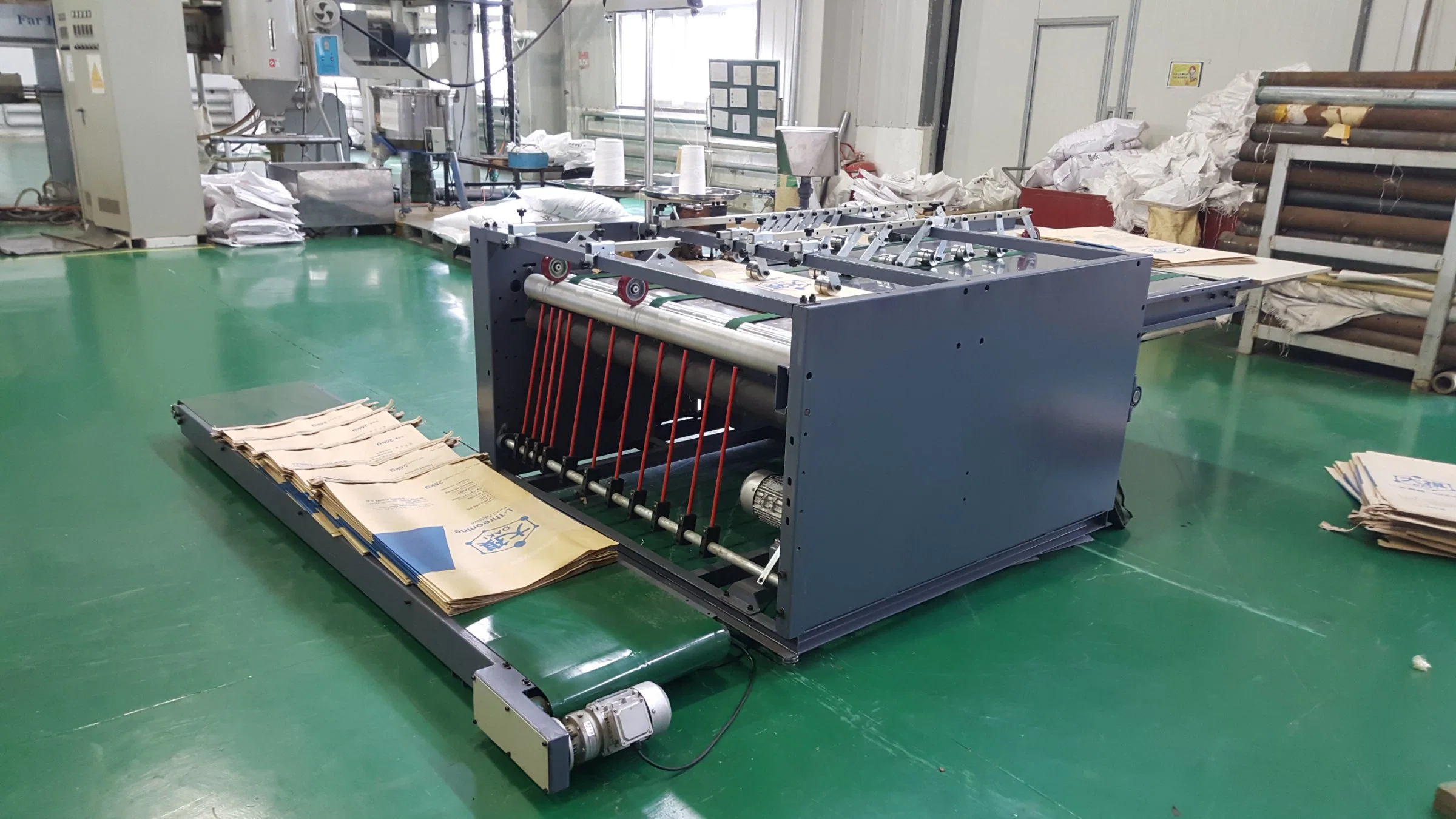 Increase The Width of Woven Bag Sewing Equipment Automatic Sewing Large Bag Machine Sewing Equipment