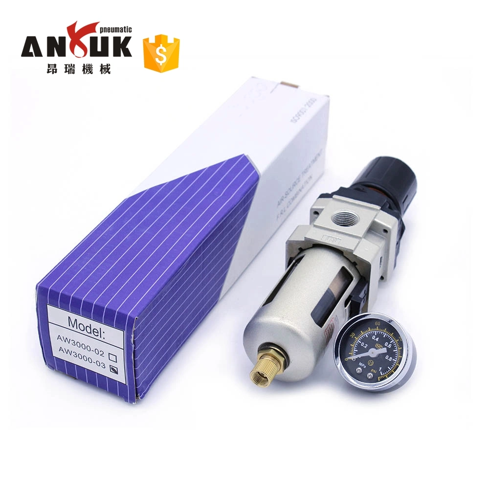 Aw3000-03 Series Pneumatic Parts Automatic Air Treatment Unit Regulator