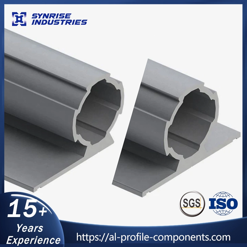 6063- T5 Extrusion Aluminum Profiles Lean Pipe for Angle Reinforcement Pipe Rack System