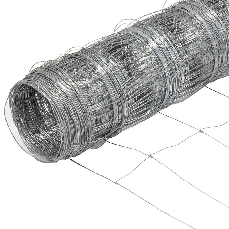2.4*50m noeud fixe en acier galvanisé grillage de clôture de la compensation de clôture de la ferme de bovins