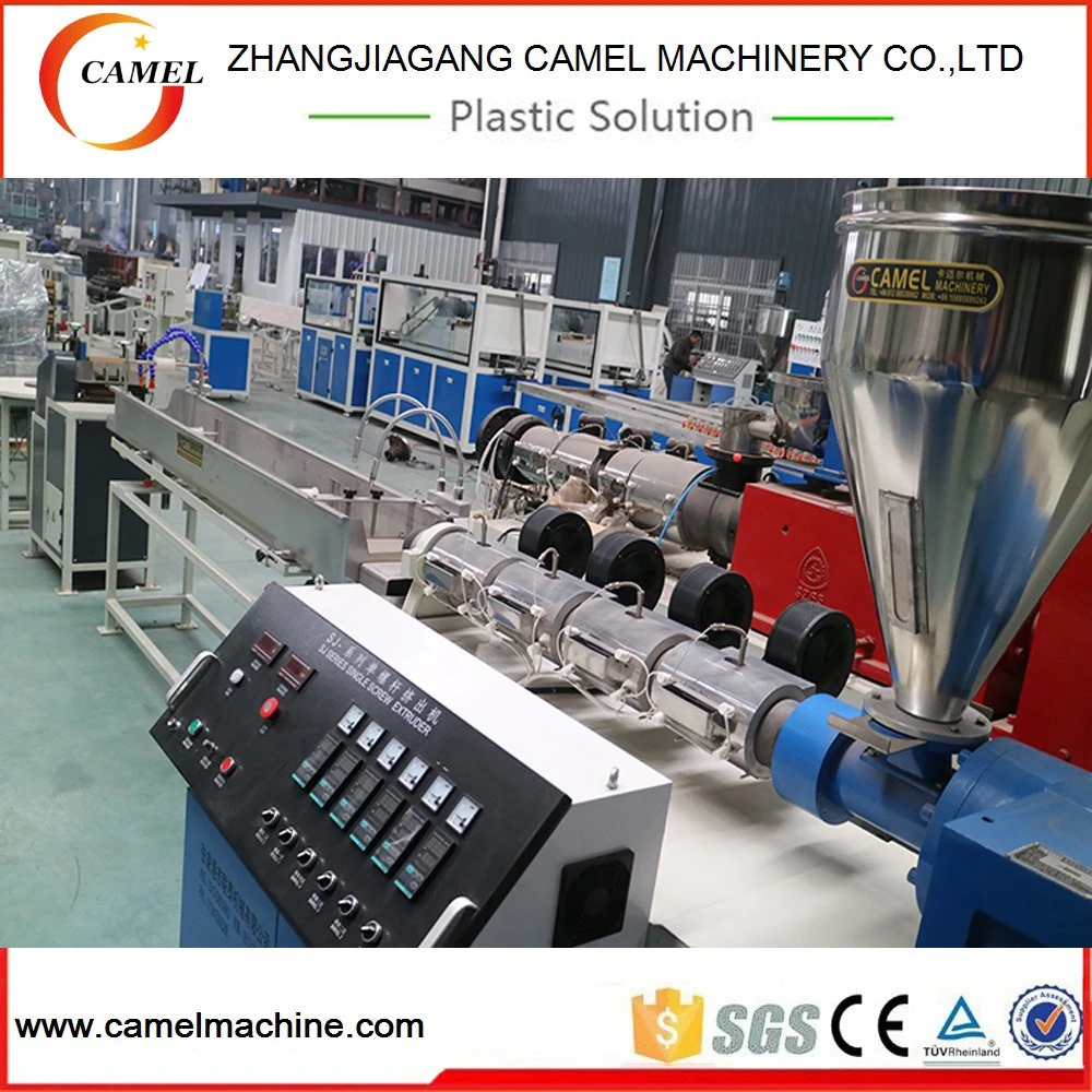 Plastic PVC ABS PMMA Edge Tape Extruder Machine with Color Printing Machine