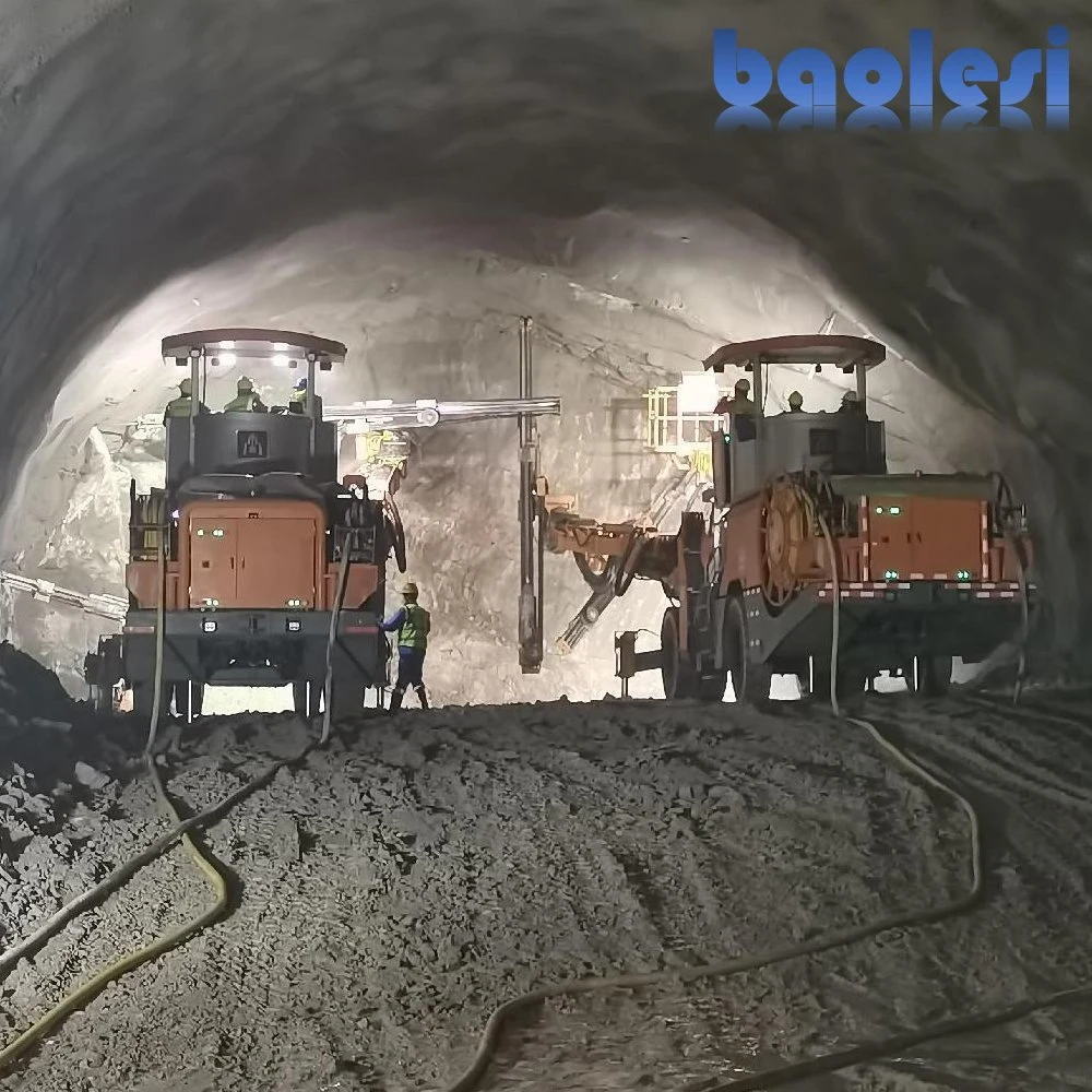 بناء نفق تحت الأرض Multi-Boom Face Rig Tunnel بناء تحت الأرض Storagecavern بناء التطبيق ماكينة الثقب