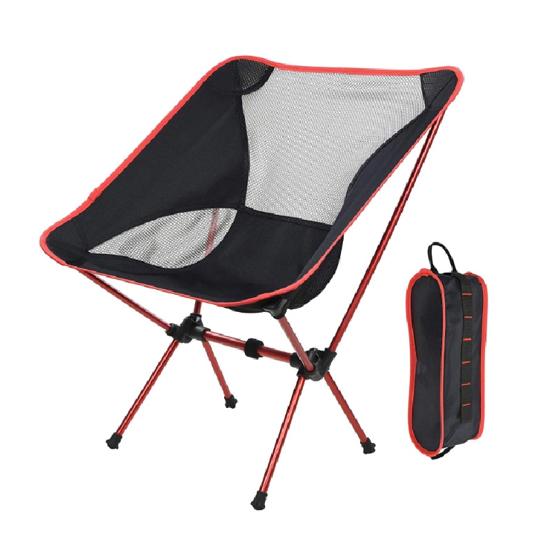 Prix usine chaise pliante avec sac de rangement pour la pêche en camping