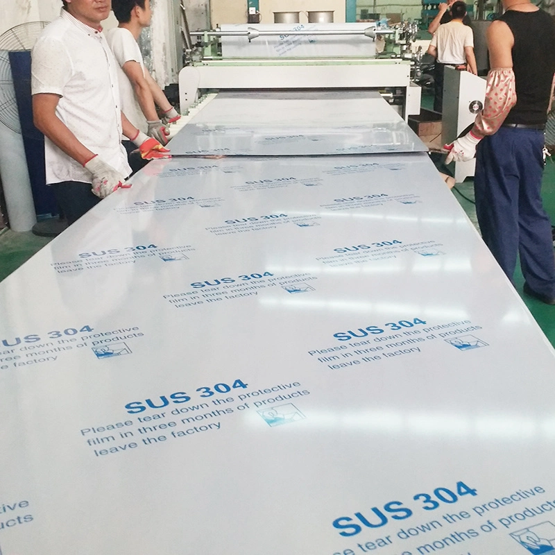 High quality/High cost performance  Ss 430 2b Hl Ba Surface with PVC Film Stainless Steel Sheet