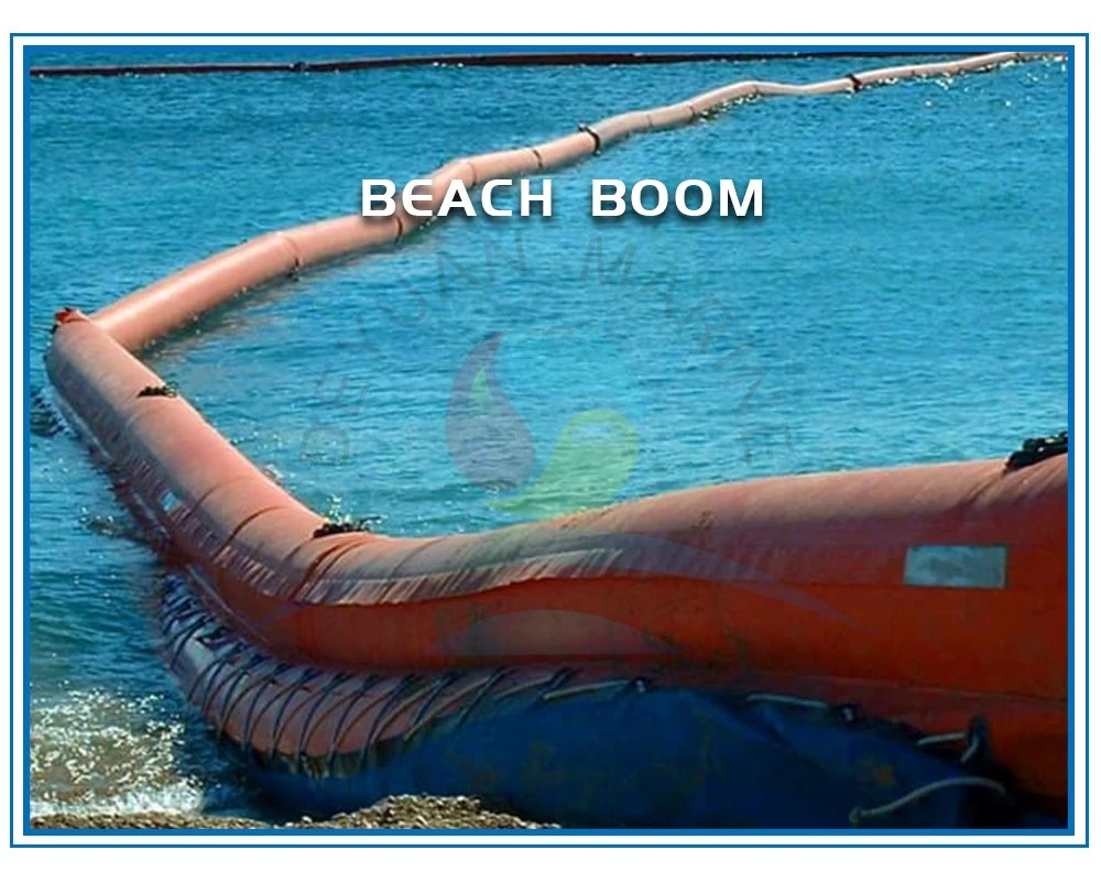 PVC Shoreline Beach Sealing Boom Light Weight Durable