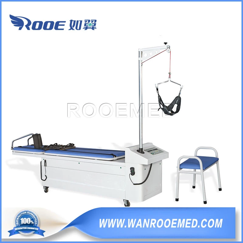 Da-100b Three-Dimensional Electric Cervical and Lumbar Hospital Traction Bed for Recovery Treatment