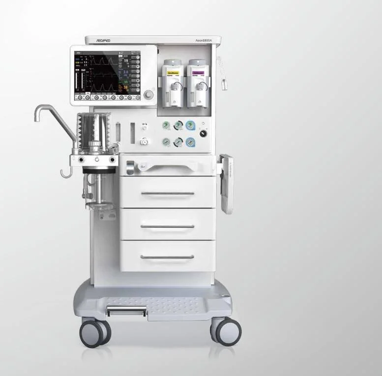 Рабочая станция с ингаляционных анестетиков испаритель с аппаратом ИВЛ АСРООС Aeonmed8800CE