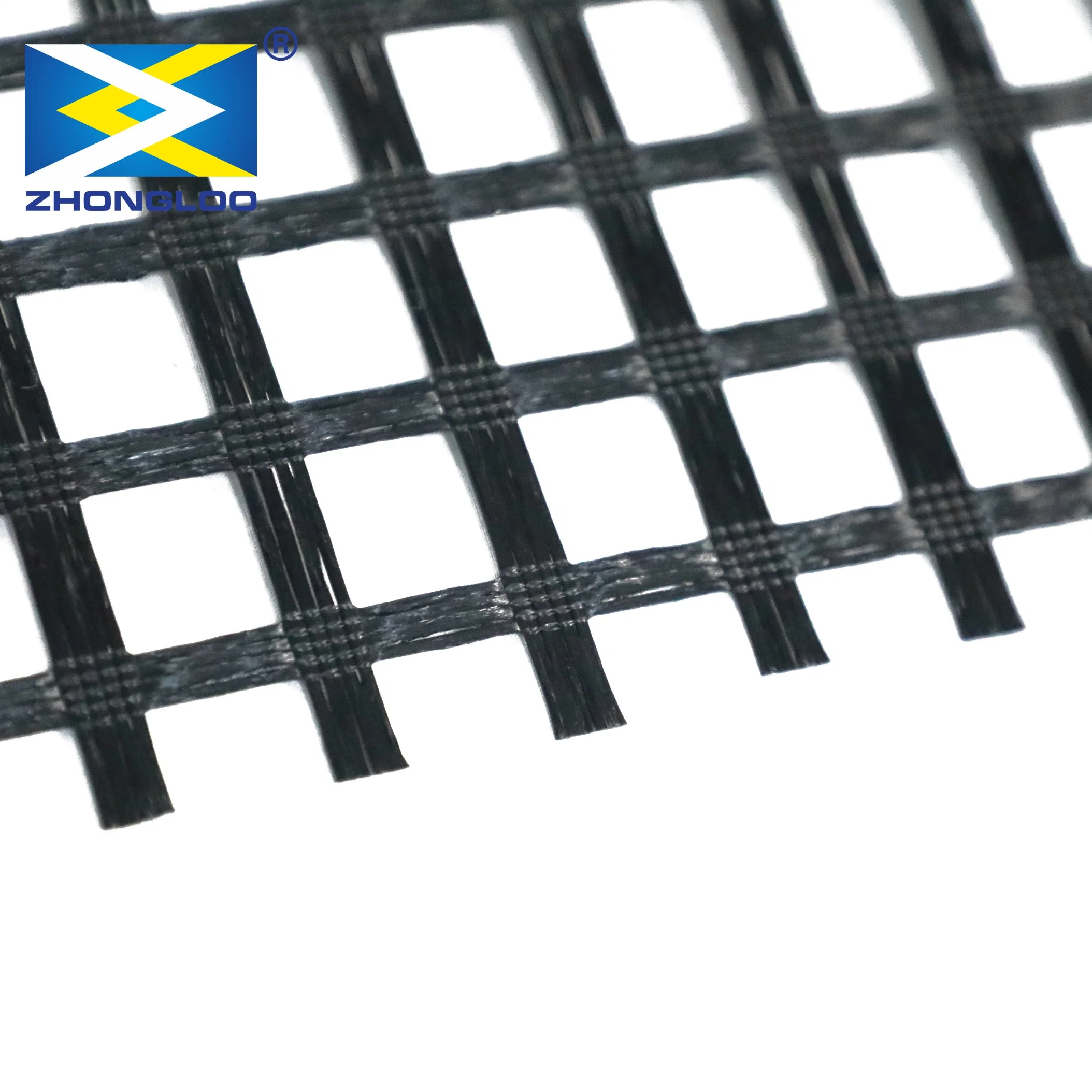 Polyster/Plastic Geogrid 120kn-120kn Pet Reinforcement Geogrid