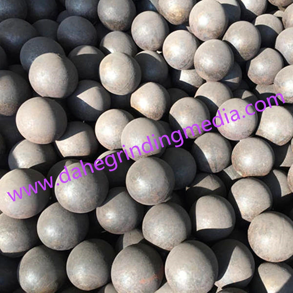 Forged Grinding Media Steel Ball for Ball Mill in Metal Mines