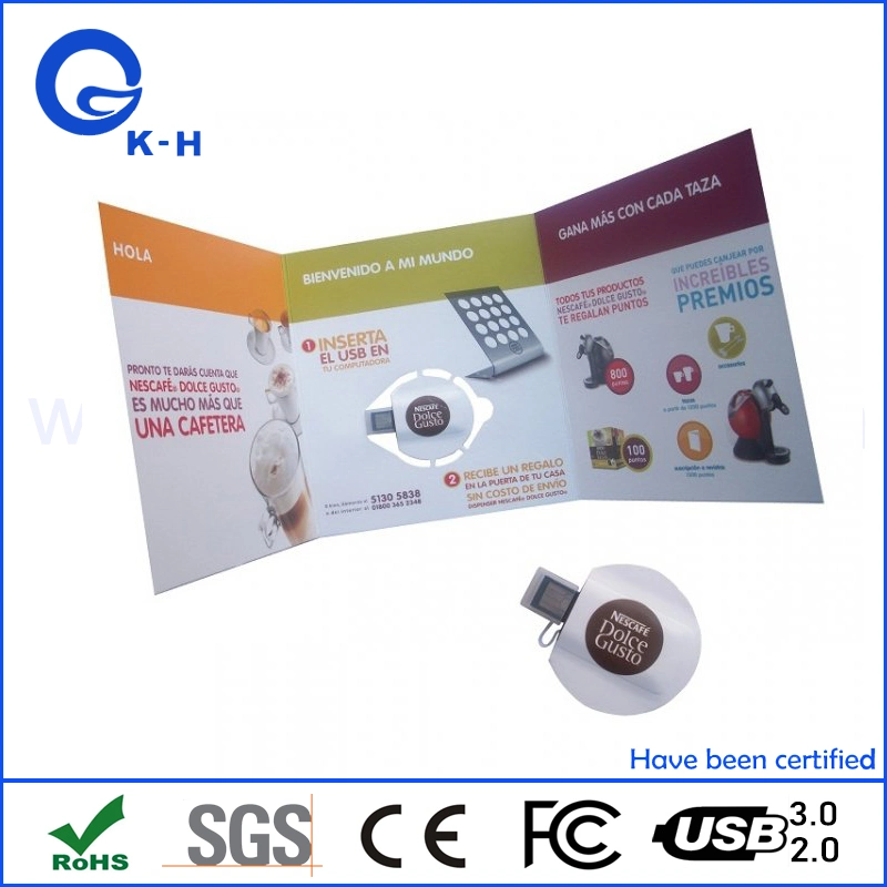 Hot Product Push out USB Key for Business Promotion Customized Urls Webkey