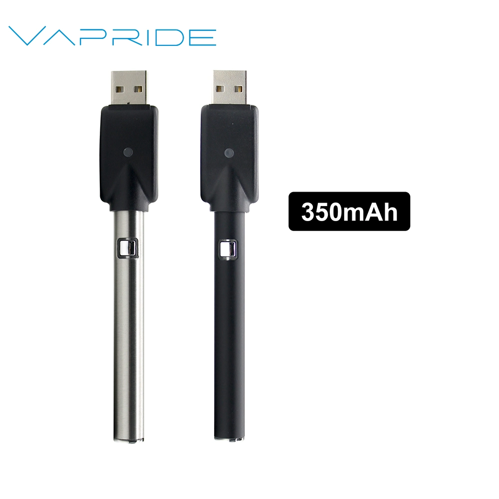 Vapride 510 Pen Battery Square Button Wholesale/Supplier Preheat Vape Pen Battery