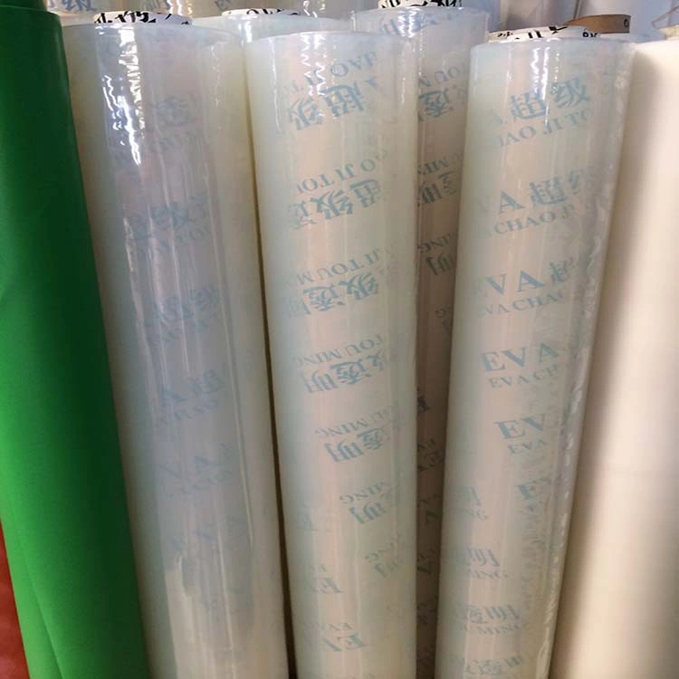 EVA Clear Film Roll Waterproof Soft Thin Stretch Plastic PEVA Material