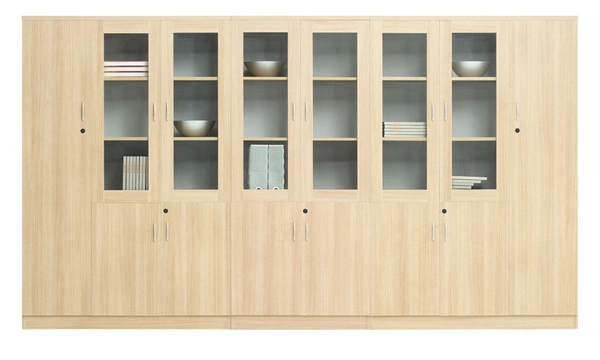 Modern Furniture Office Deliver Wooden Bookshelf File Shelf Model (SZ-FCT624)