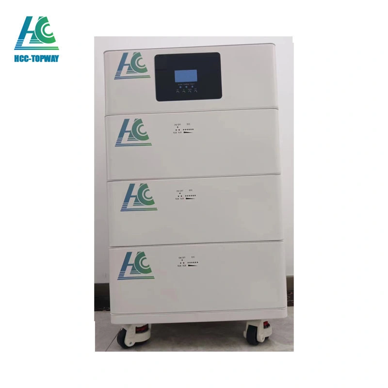 Hot Sale 100ah 200ah 300ah Solar Lithium Storage Battery for UPS 51.2V 200ah Stackable LiFePO4 Battery