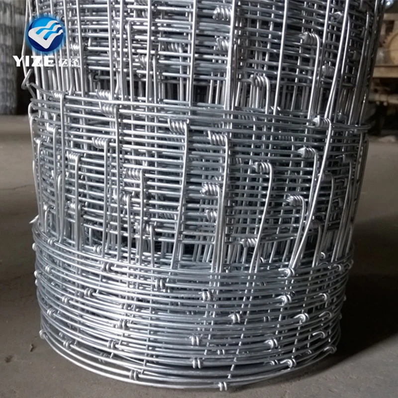 4 Feet 330FT 1.5mm-2.5mm Hinge Joint Tight Lock Fixed Knot Farm Guard Galvanized Wire Cattle Fence