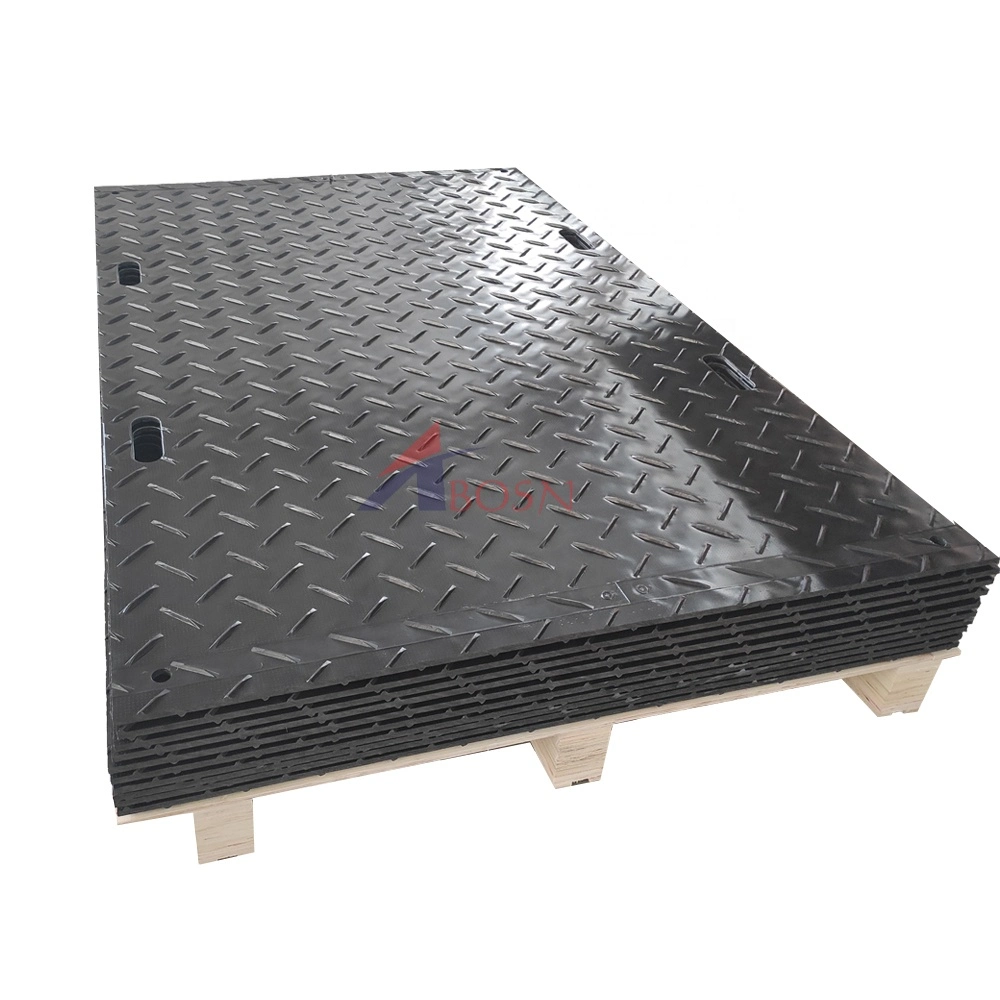 Heavy Equipment Safety Access Swamp Mats PE Plastic Drilling Rig Mats