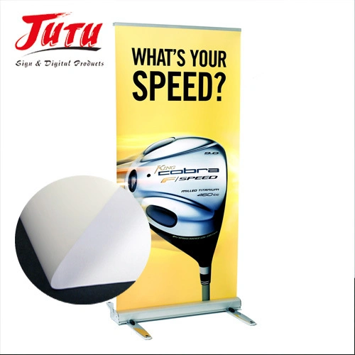 Jutu 0.914-3.20m Width Pet Banner for Exhibition Booth Decoration Outdoor Billboards