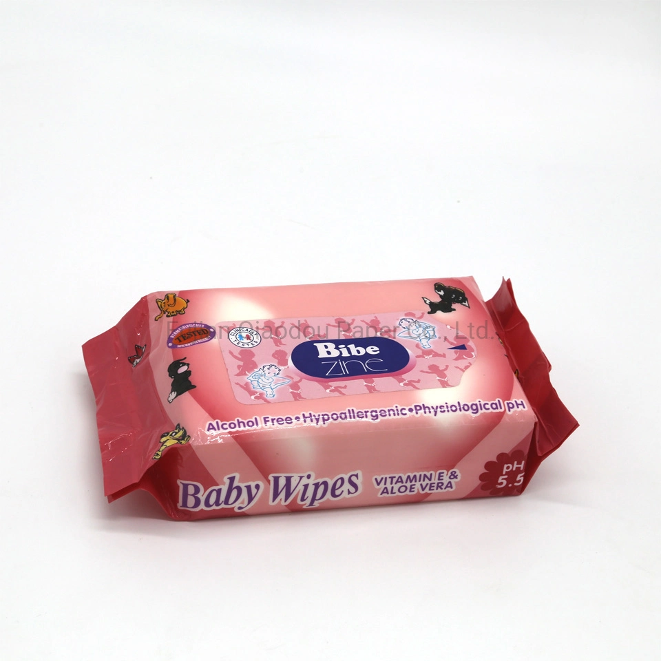 China Manufacturer Soft Baby Wipes Sensitive Skin Baby Wet Wipes