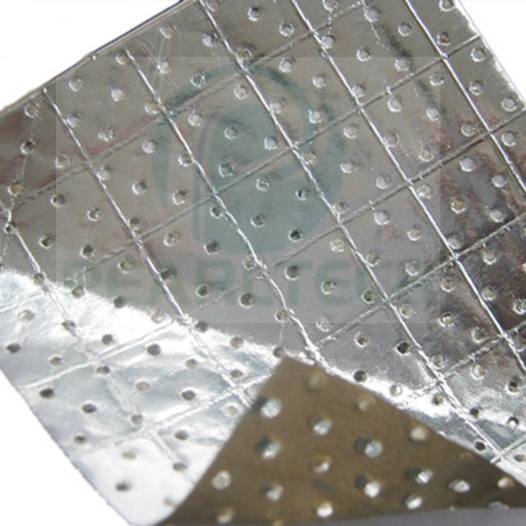 Perforated Three Ways Paper Aluminum Foil with Permeability as Surface of Wall Insulation