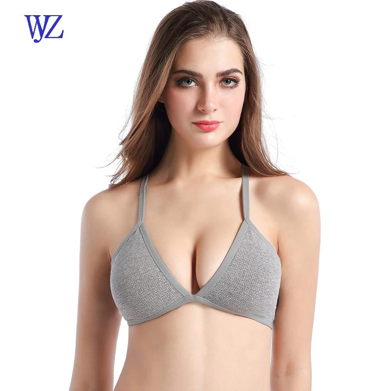 Wholesale/Supplier Seamless Padded Soft Bralette Bra for Ladies Underwear