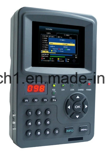 Portable 3.5" Professional Satellite Finder Support DVB-S/S2, MPEG-3/4 Signal Test