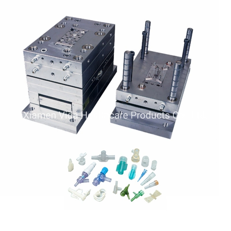 Precision Injection Mold Plastic Injection Mold / Mould Making China Manufacturer Plastic Mould Die Maker/Mold for Medical Disposable Instrument I. V. Infusion