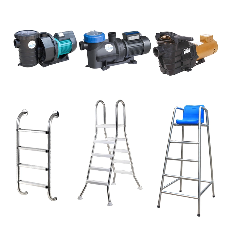 Whole Set Swimming Pool Cleaning Equipment Accessories Water Heat Exchanger