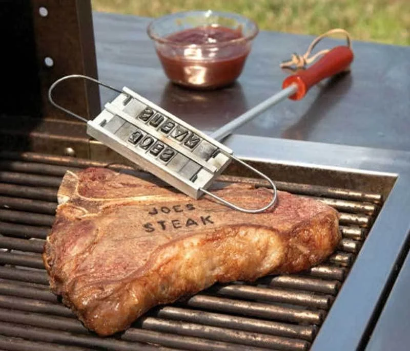 2017 New BBQ Branding Iron with Changeable Letters