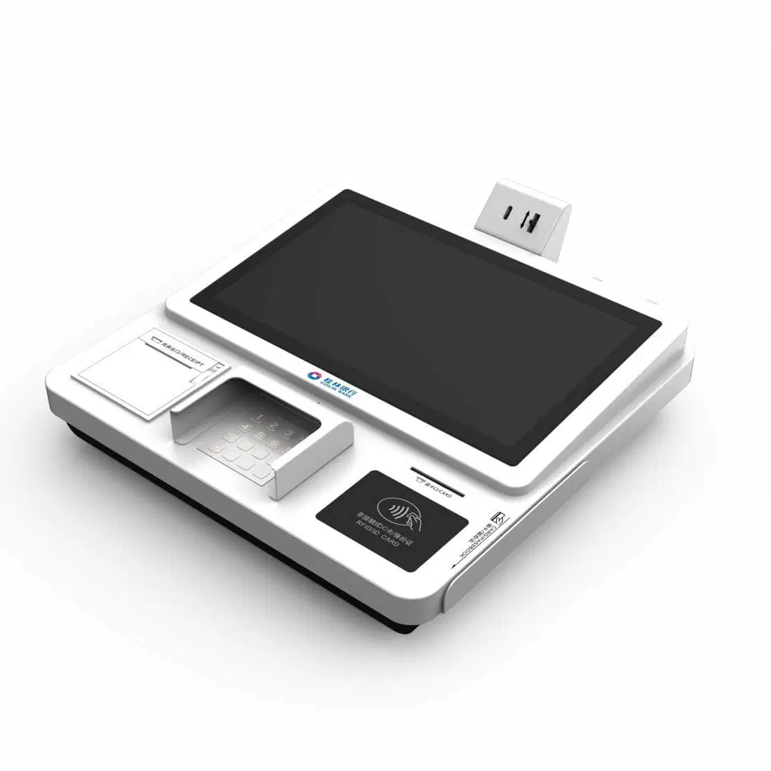 Small Size 10.1 15.6 Capacitive Screen Desktop Cashless Payment Terminal with EPP