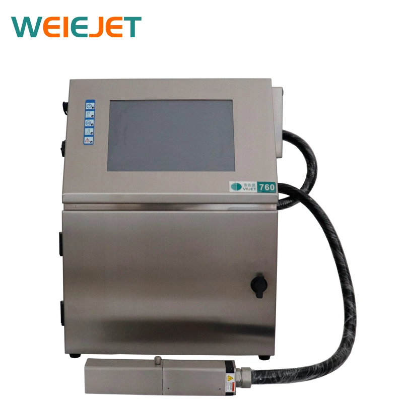 Touch Screen Inkjet Printer V760 High Speed Inkjet Printing Machine for Printing on Aluminum Box/Package