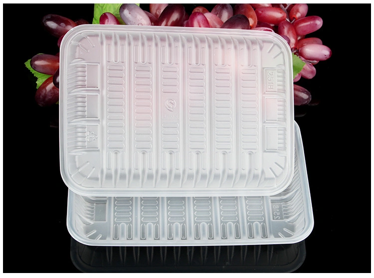 Hot Sale eco-friendly forzen microwaved meat seafood tray in refrigestore