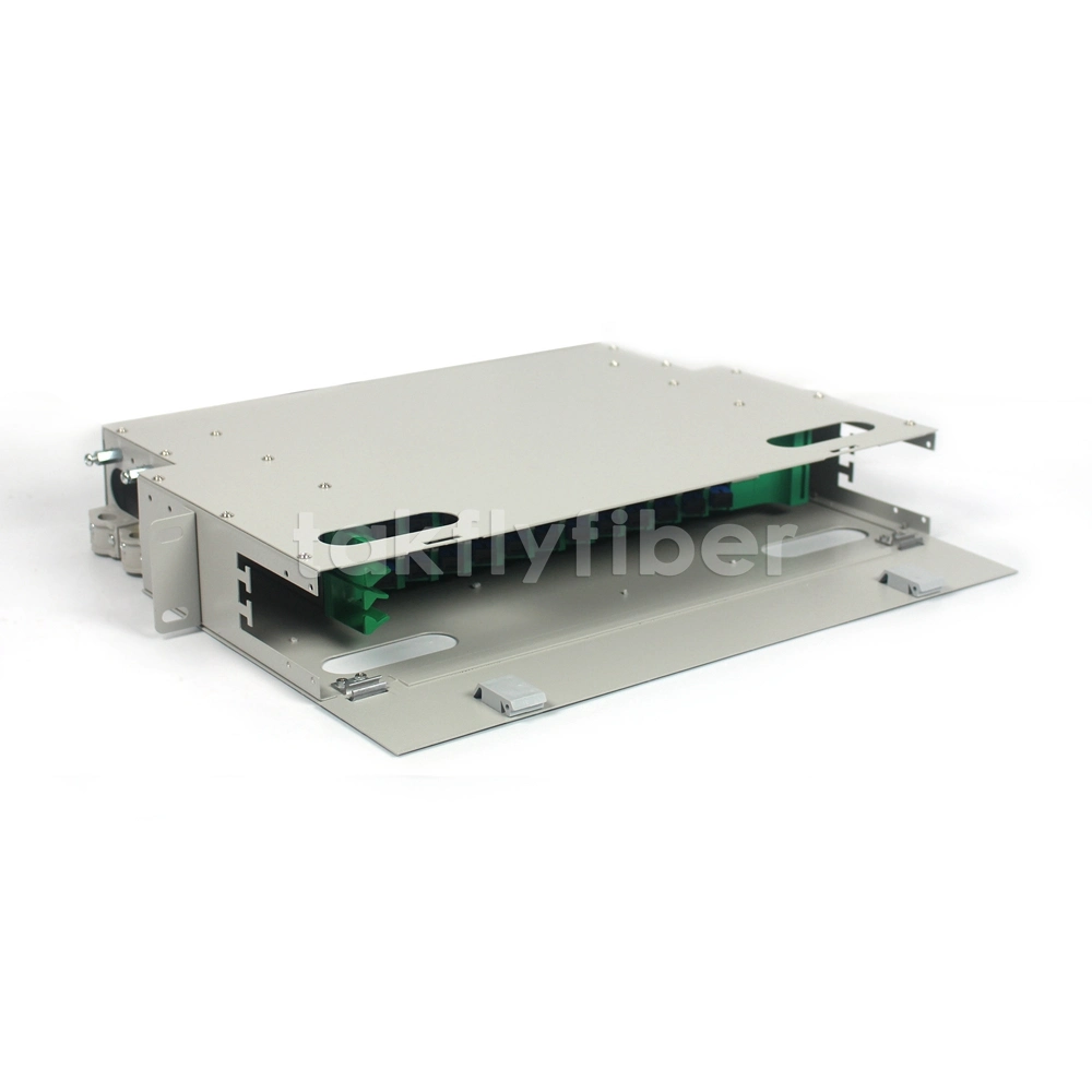 Fiber Optic 19 Inch Patch Panel/ODF for Sc/LC/FC/St