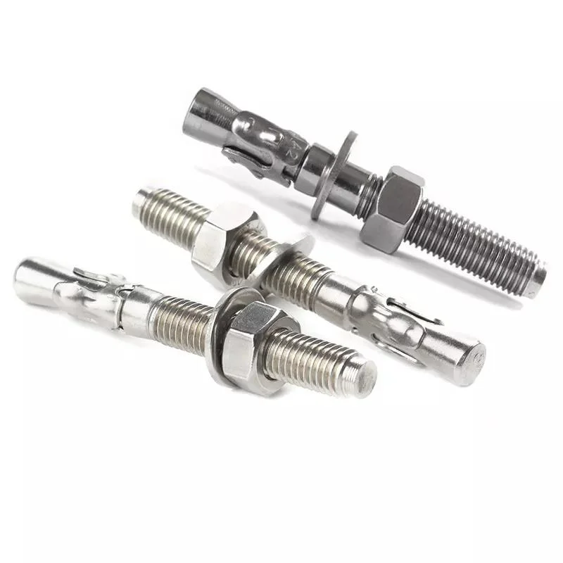 Fasteners Manufacturers Stainless Steel Hilti Anchor Bolt Wedge Anchor Expansion Bolt Through Bolt