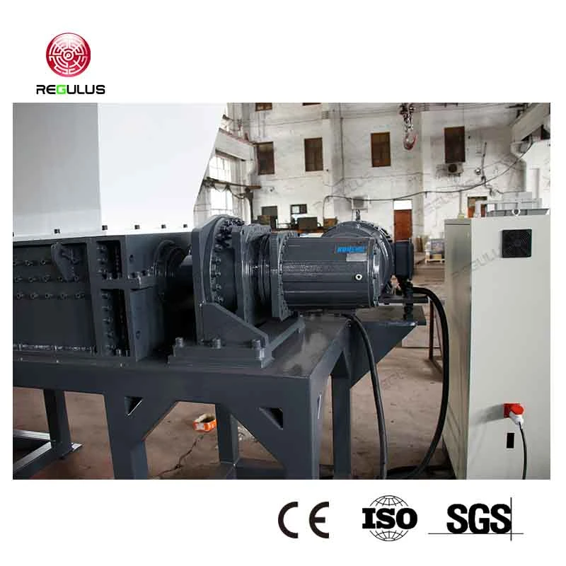 Hard Plastic Recycling Machine Waste Plastic PVC PP PE Pet Film Bags Bottle Single Double Shaft Shredder Machine