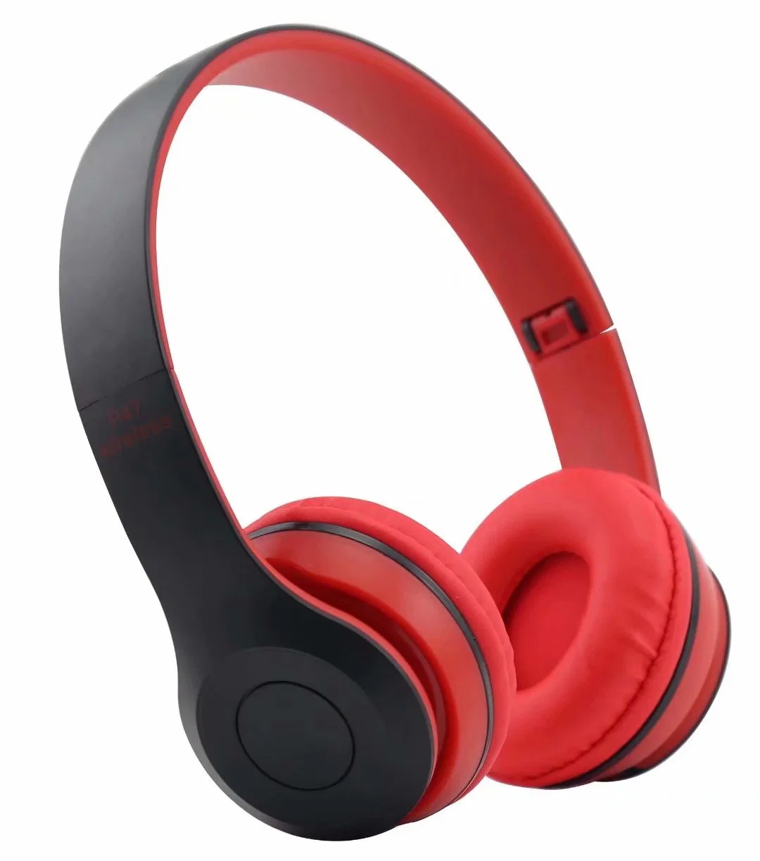 P47 Slim noir Casque Bluetooth sans fil pliable