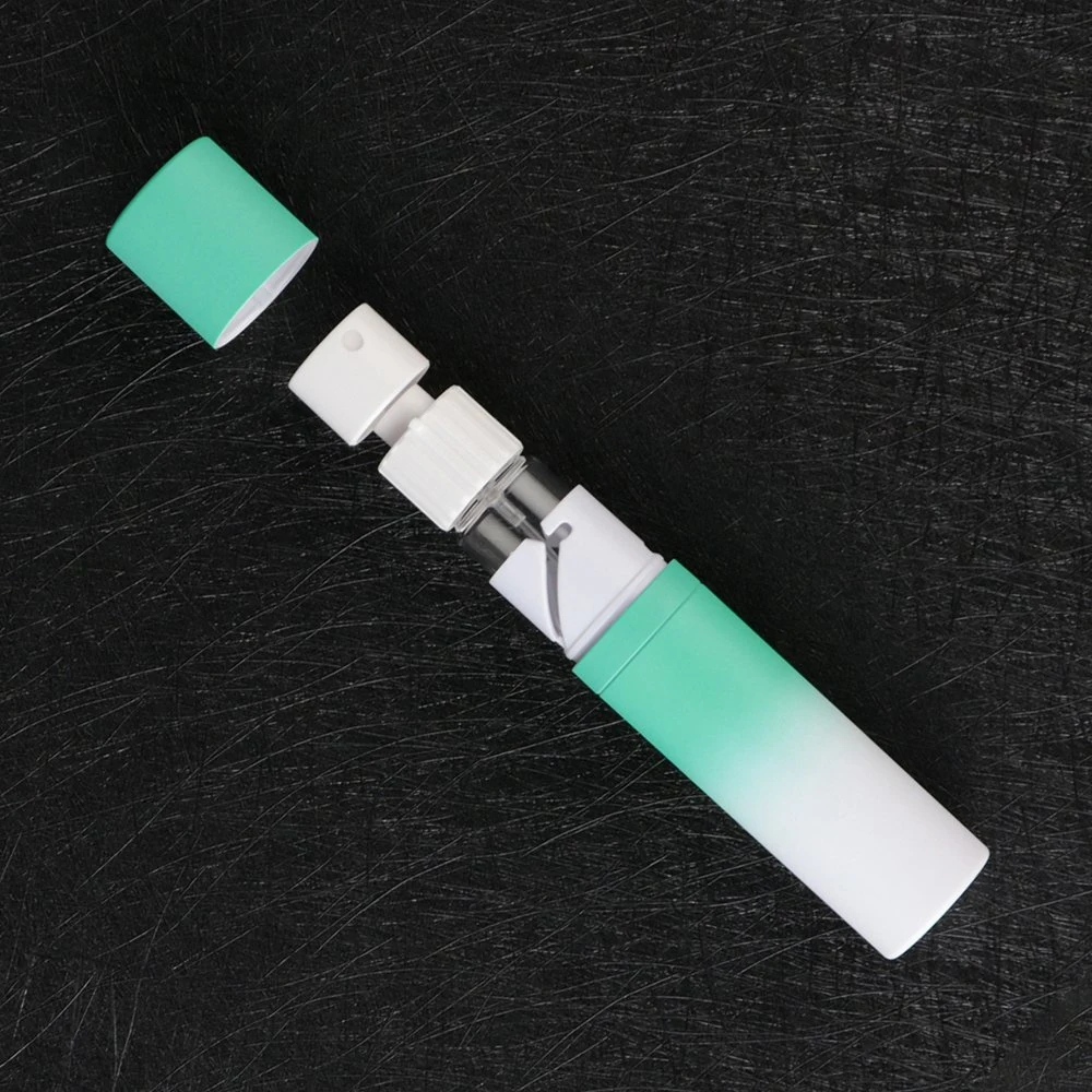 Pocket Small Empty Spray Aluminum Atomizer Refillable Perfume Glass Bottle in Stock