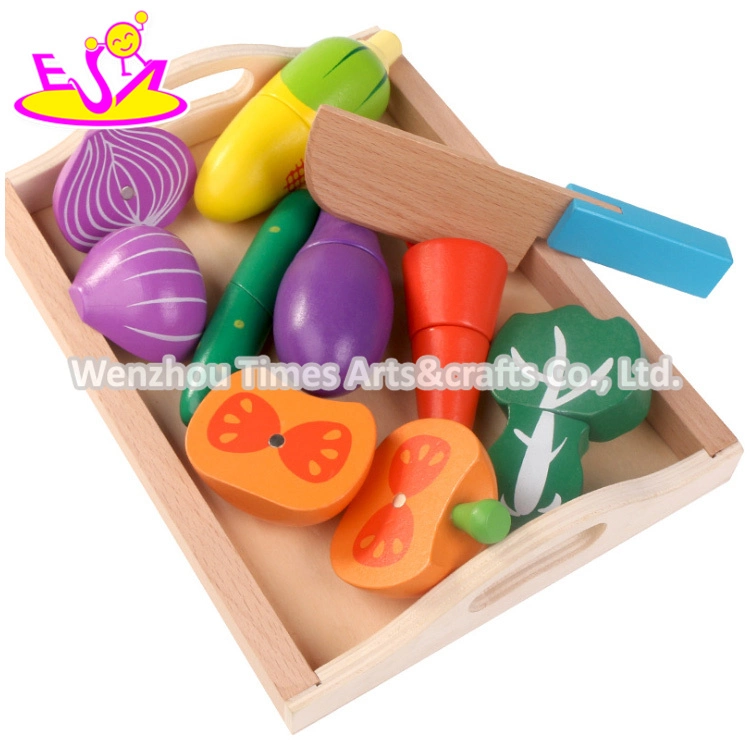 Новые популярные детей дошкольного возраста деревянная игрушка кухонные принадлежности для воспроизведения будто W10b200