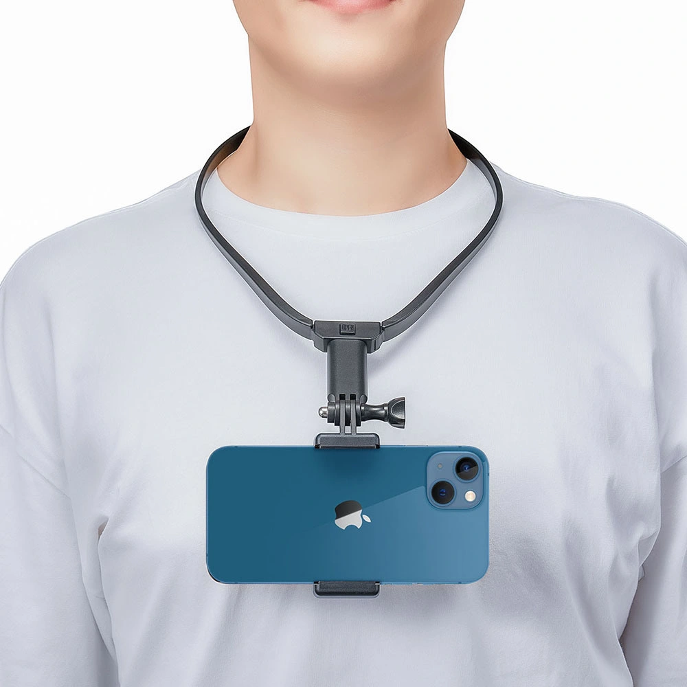 En el cuello de accesorios de montaje Selfie titular de la cámara de acción de vídeo y teléfono celular Smartphone Disparar Bl15506