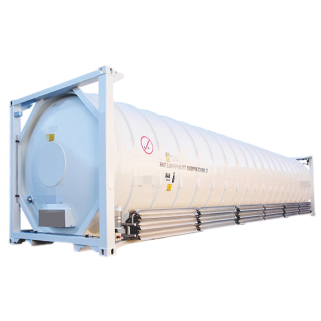 Rmlt ISO Standard T75 Type stainless Steel Liquid Gas Tank