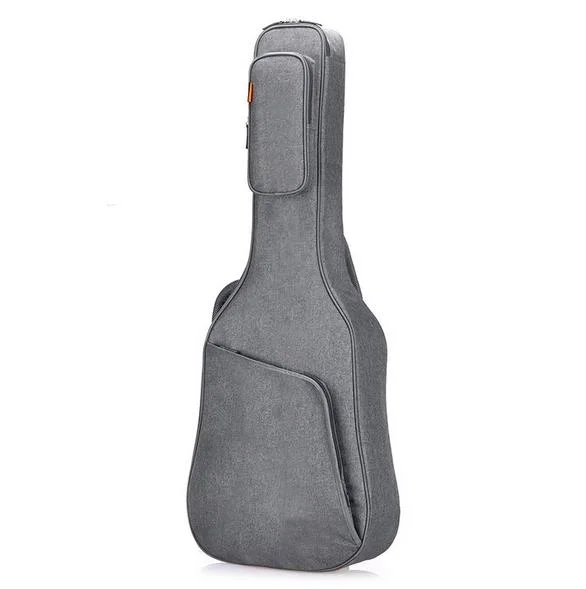 Bolsa de guitarra buena calidad Doble Straps12mm relleno instrumento musical impermeable