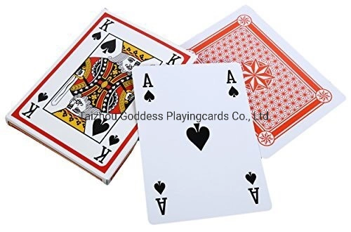 Пластиковый упакованы большим карт в покер играть в игры платы Jumbo Frames Игральные Карты