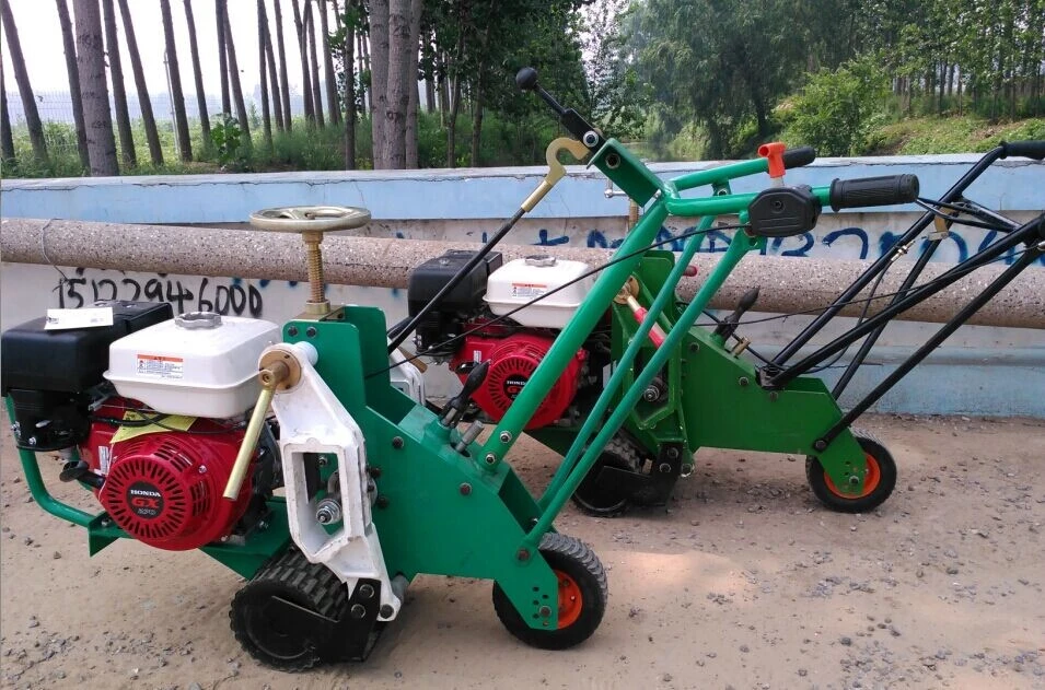 Self-Propelled Lawn Scraper Gasoline Leather Drafting SOD Cutting Turf Transplanting Machine