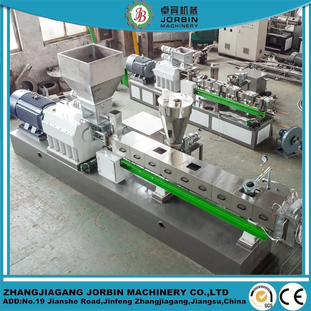 Natürliche CaCO3 verfügbar Compounding mit PP PE Abfall Kunststoffmaschine Anlage
