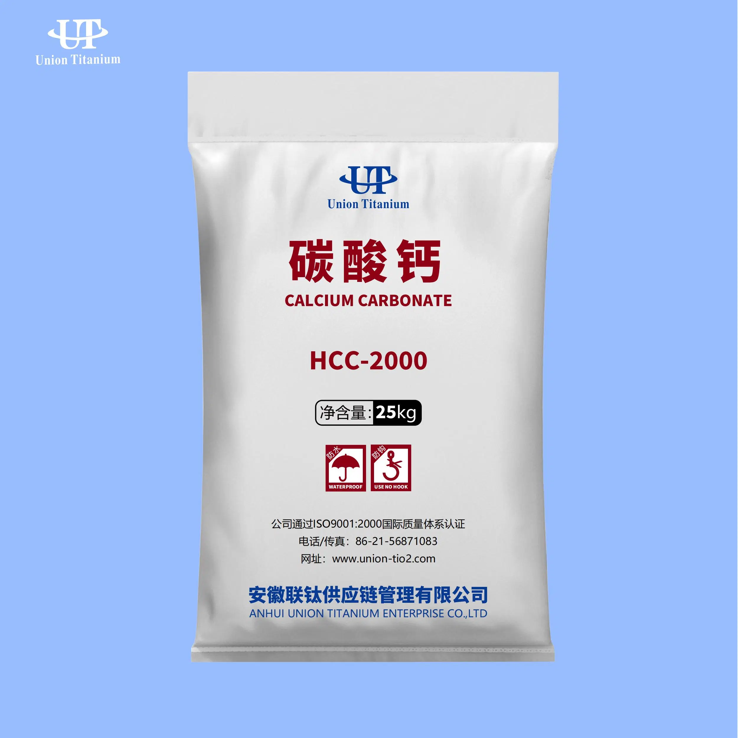 Carbonato de cálcio Hcc2000 para plásticos e papel