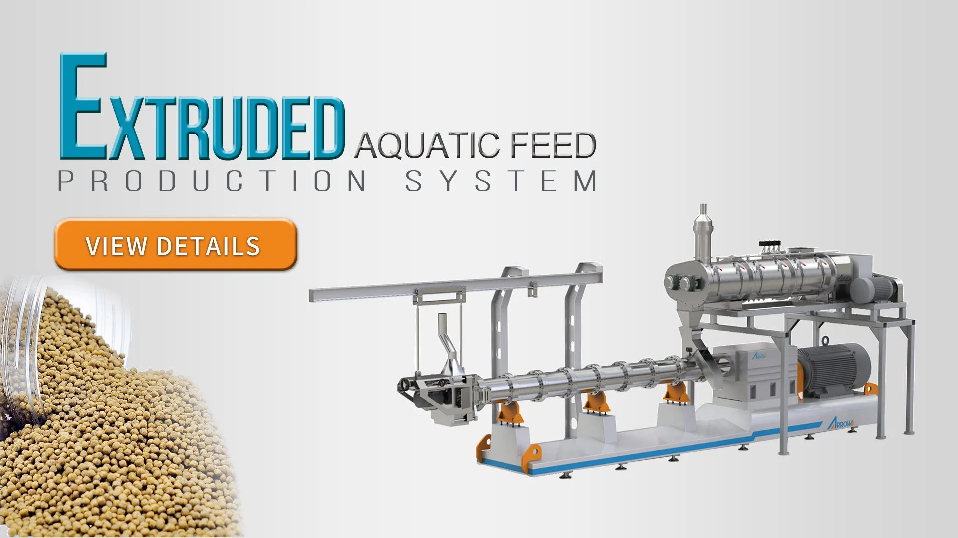 Complete Floating Fish Feed Making Machine Production Line Mixer 300 to 400kg Per Hour Floating Fish Feed Plant