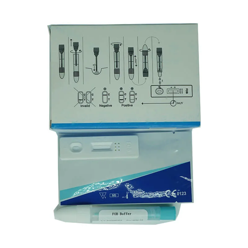 Kit de test de sang occulte dans les selles (FOBT) à usage domestique NHS