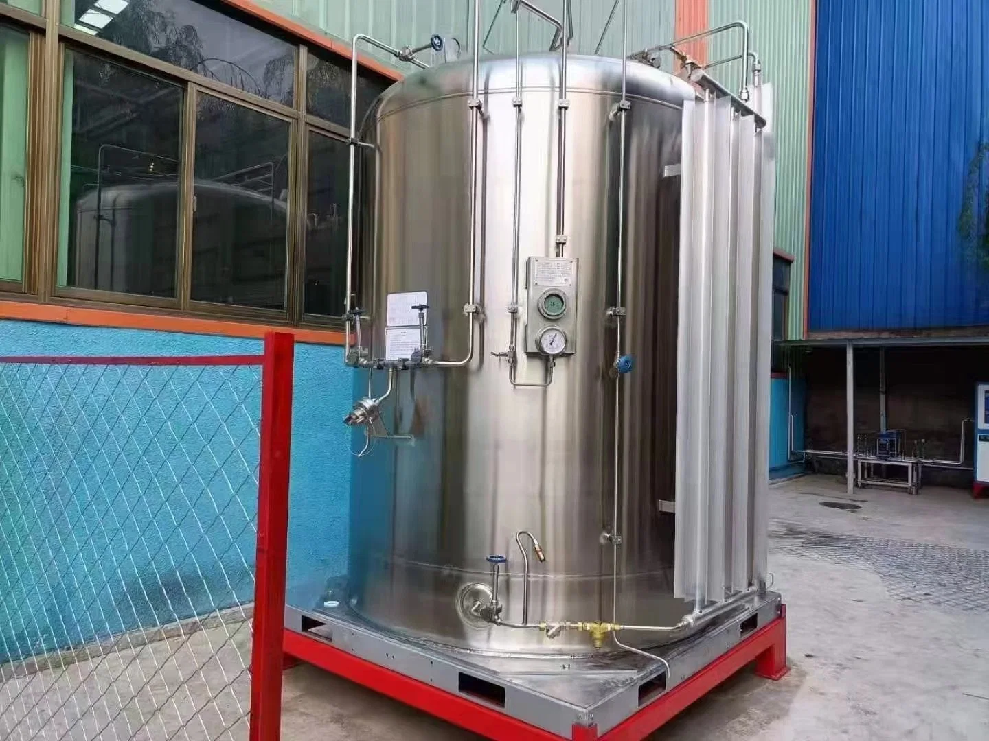 Stainless Steel Cryogenic Lox Lin Lar Micro Bulk Liquid Nitrogen Argon Oxygen CO2 Microbulk Tank